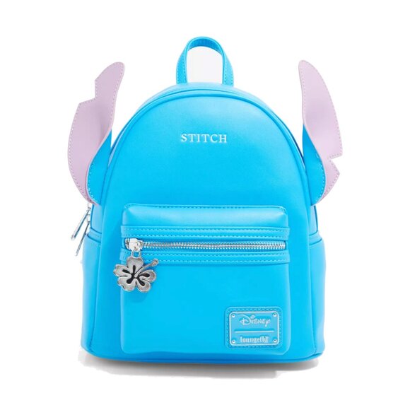 Loungefly Disney Lilo & Stitch Minimalist Stitch Figural Mini Backpack